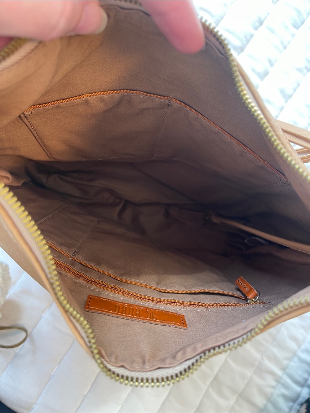 HOBO Merrin Convertible Backpack in Sandstorm - Picture 7 of 16